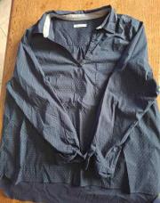 Chemisier bleu à pois taille 48 