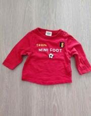 Pull fin rouge foot tape a l’œil 3 mois 