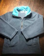 Pull polaire bleu la redoute 2 ans