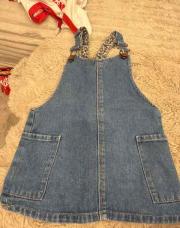 Salopette jeans T92cm
