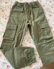 Cargo kaki jogger 10ans