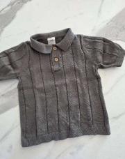 Polo en mailles 6-9mois