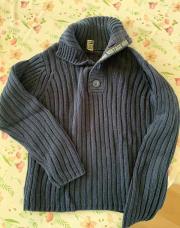 Pull coton bleu tape à l’œil 10ans 140 