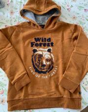 Sweat-shirt ocre ours okaidi 10ans 140