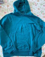 Sweat turquoise H&m 134/140 8/10 ans 