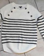 Pull d'allaitement ligné