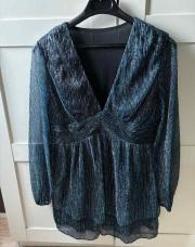 M. Robe bleu paillettes - Taille M