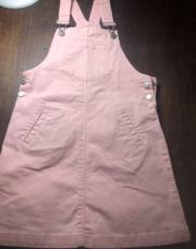 Jupe salopette rose okaidi 6 ans 