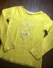 Pull vert libellule okaidi 5 ans 