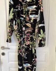 Longue robe à motifs L 