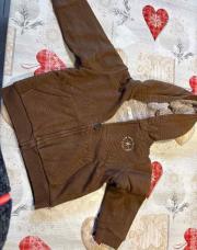 Gilet vertbaudet 3 ans brun 