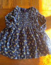 Robe fleurie sergent major 3 ans 