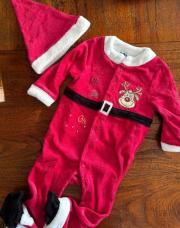 Pyjama et bonnet Noël 18 mois