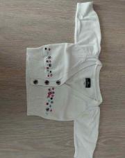 Gilet blanc sergent major 1 mois 
