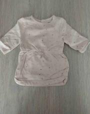 Robe rose à fleurs kiabi 1 mois 