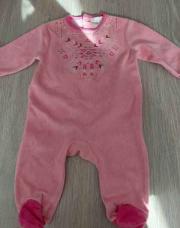 Pyjamas rose kitchoun 3 mois