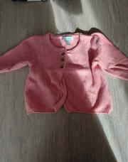 Gilet rose obaibi 6 mois 