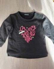 Pull noir la vie avec les amis influx 6 mois 
