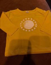 T shirt jaune soleil 1 mois 