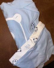 Ensemble ours bleu clair 50/56