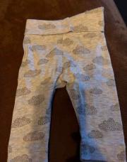 Legging nuage gris 1 mois 