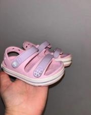Sandales crocs rose, P22