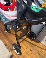 Poussette Iris M-AIR + Maxi cosy Cybex + adaptateur 