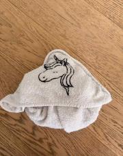 Cape de bain licorne 