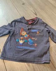 T-shirt bleu cirque sergent major 2a