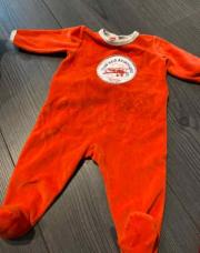 Pyjama rouge petit bateau 6m 
