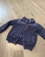 Gilet bleu 4a okaidi 