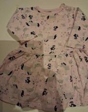 Robe 6 mois rose 
