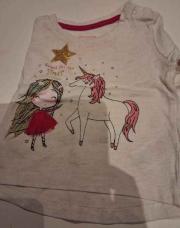 T-shirt 6 mois licorne 