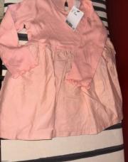 Robe Neuve H&M, rose, T86