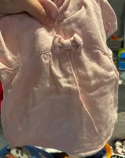 Robe rose Vintage, 6/9mois