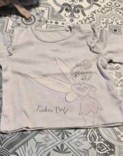 Pull fée clochette 2-3mois