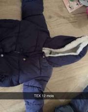 Manteau texte 12 Mois