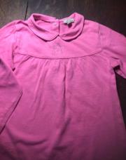 Pull rose étoile graine de blé 4 ans 