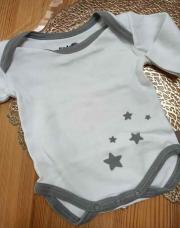 Body blanc etoile kodalis
