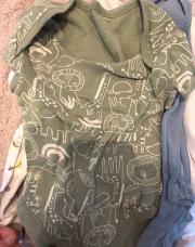Lot de cinq body, 24 mois