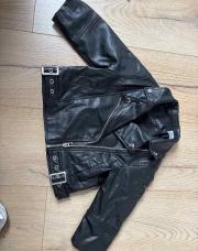 M veste en cuir Zara 