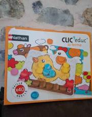 Jeu Clic'educ la ferme 
