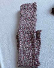 M legging rose fleur 