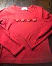 Pull rouge jacadi 4 ans 