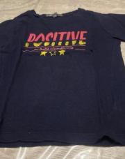 T-shirt M-longues Positive TQF Collection 6 ans