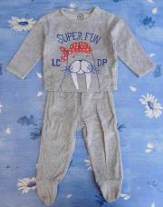 Pyjama 2 pièces phoque 18 mois 