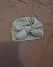 Bonnet neuf fille bleu/vert