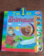 J'ai 1 an Les animaux 