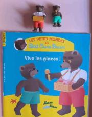 Petit Ours Brun et ses 2 figurines Vive les glaces Ed Bayard 