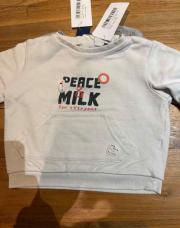 Pull Peace Milk Kiabi 12 mois 